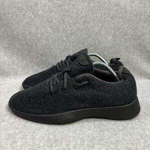Allbirds Wool Runners Mens Shoes Size 8 Black Low Top Comfort Casual Sneakers